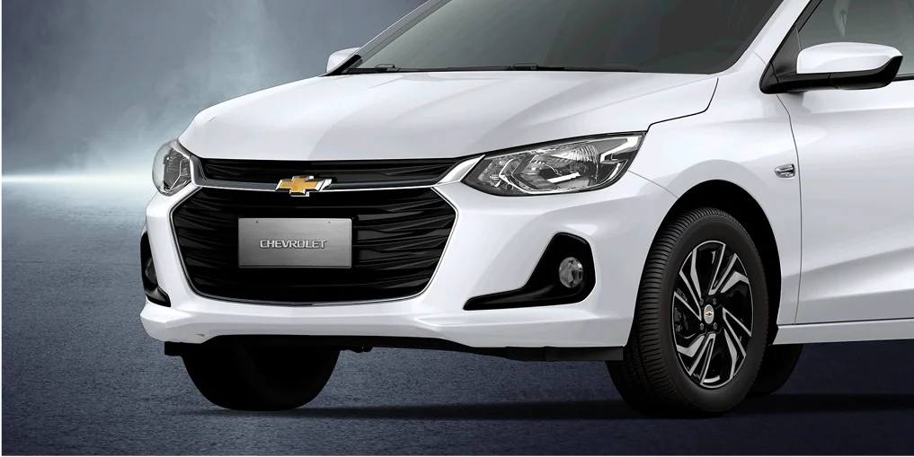 Detalhe externo do carro Chevrolet Onix LT 1.0