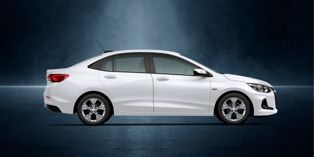 Detalhe externo do carro Chevrolet Onix Plus LTZ/Premier
